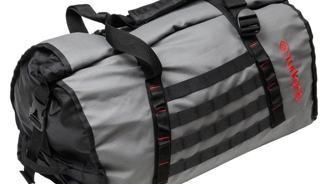 duffalo40L_best_waterproof_dustproof_duffel_bag_motorcycle_dualsport_riding_Dual_layer_protection_turkana_charcoal_color